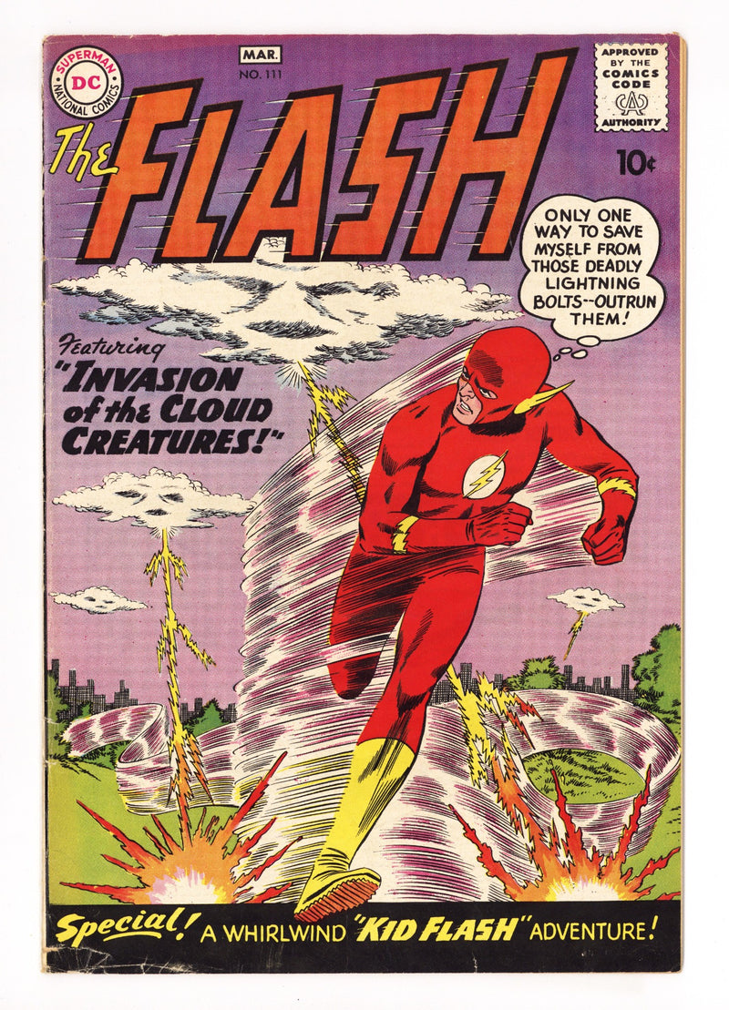 The Flash Vol 1 111 VG+ (4.5) (1960) 
