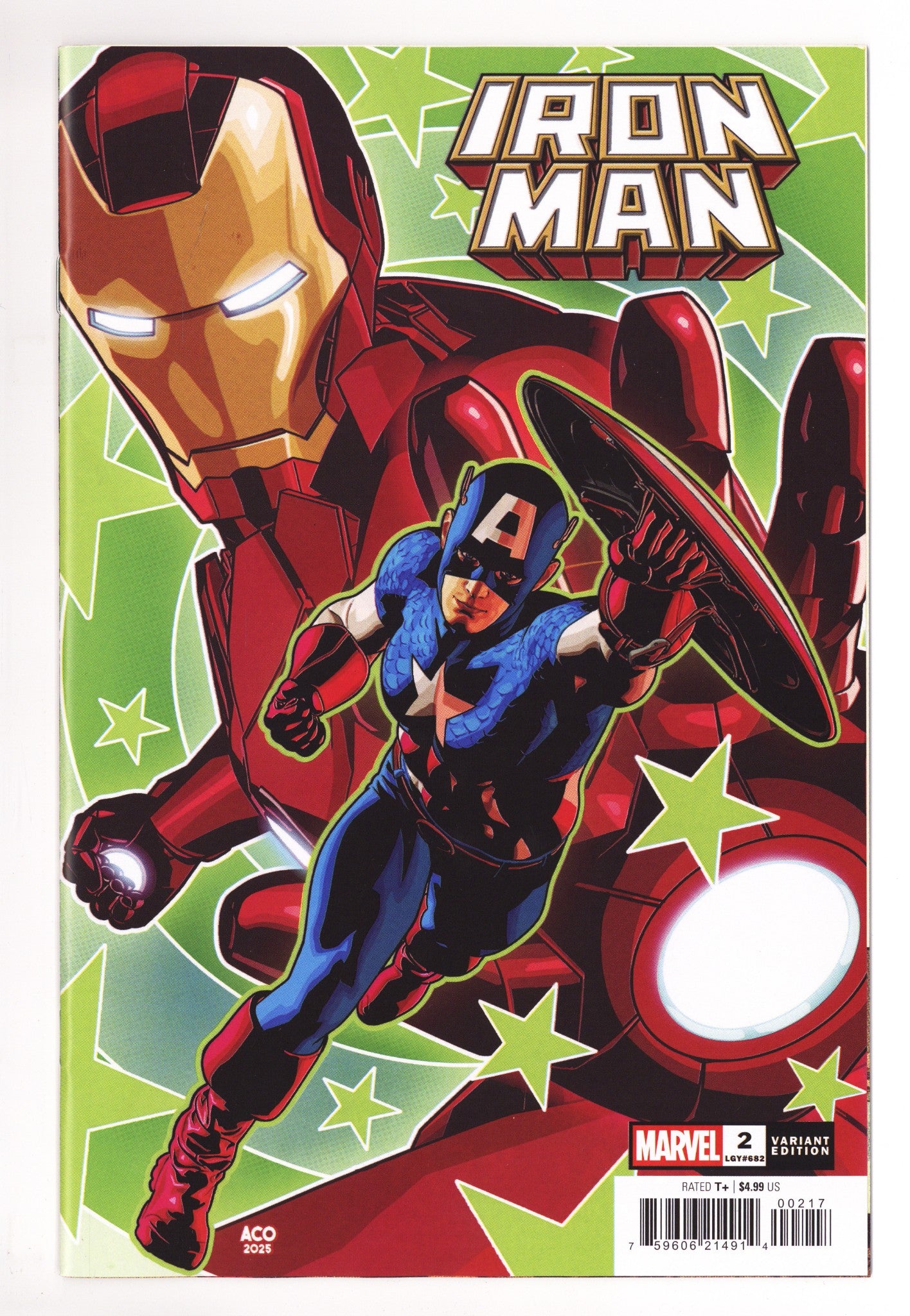 Iron Man Vol 8 2 Aco Incentive NM (2025)
