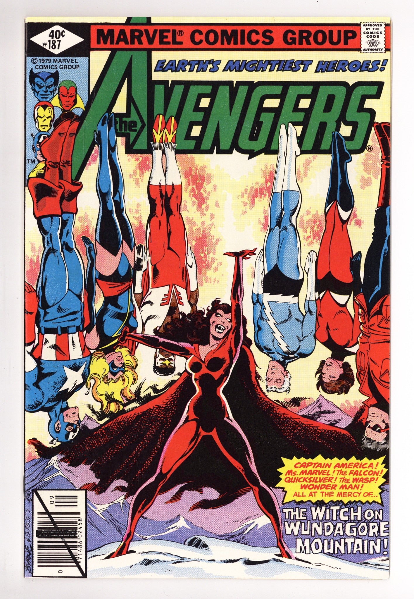 The Avengers Vol 1 187 VF/NM (9.0) (1979) 