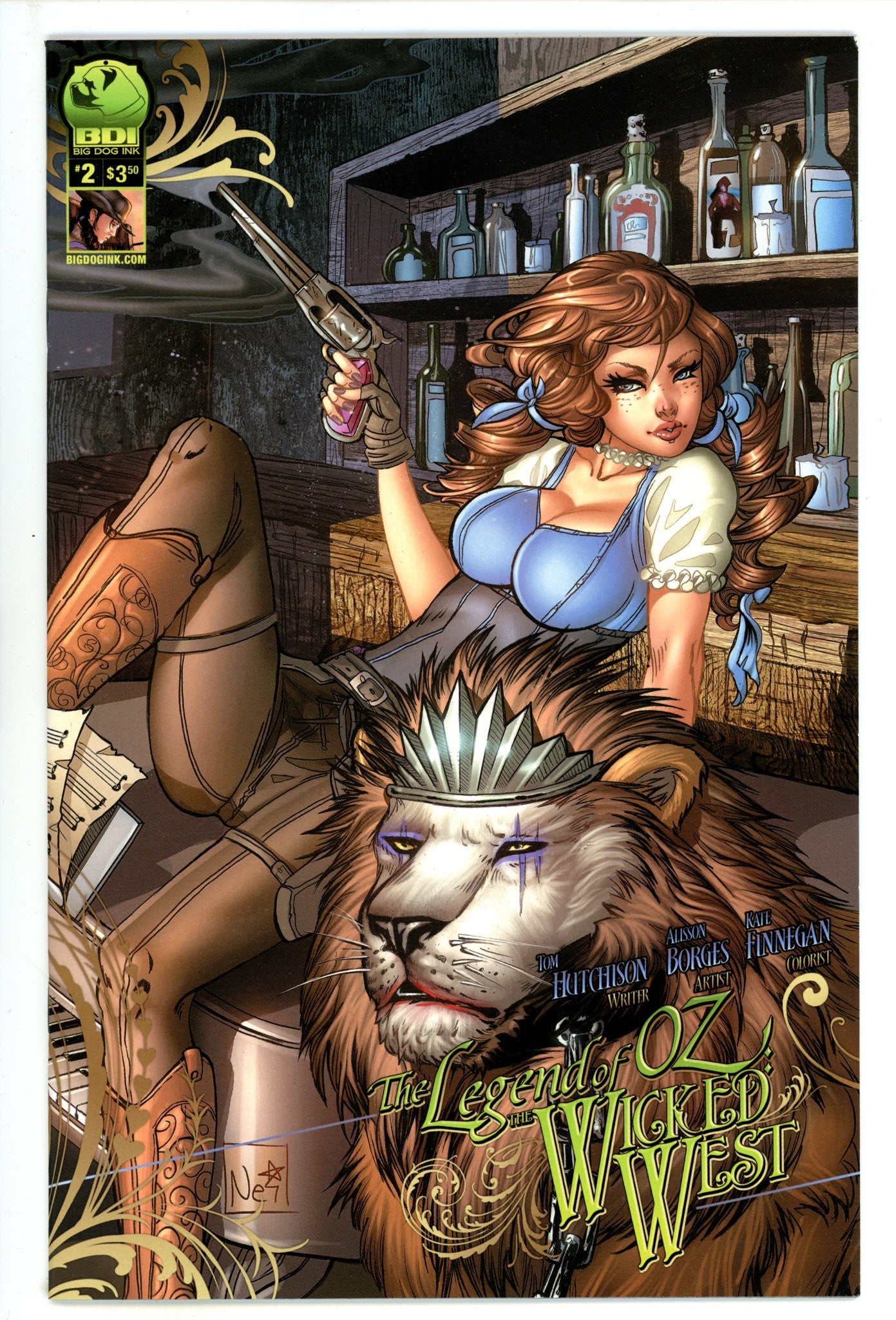 Legend of Oz: The Wicked West Vol 1 2 High Grade (2012) Ruffino Variant 