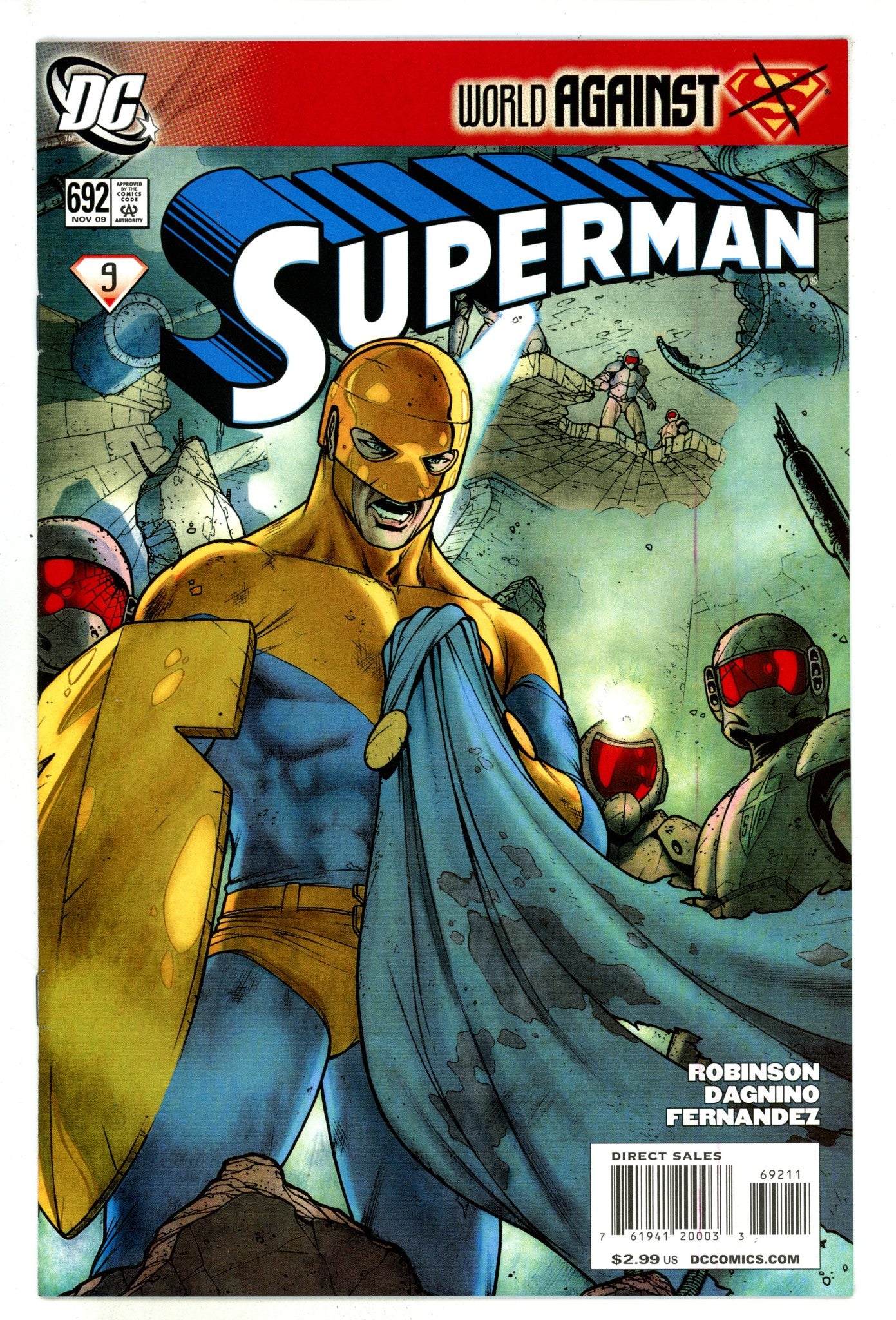 Superman Vol 1 692 High Grade (2009) 