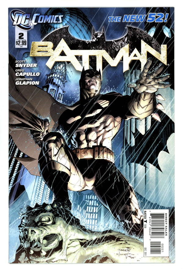 Batman Vol 2 2 VF (8.0) (2011) Lee Incentive Variant