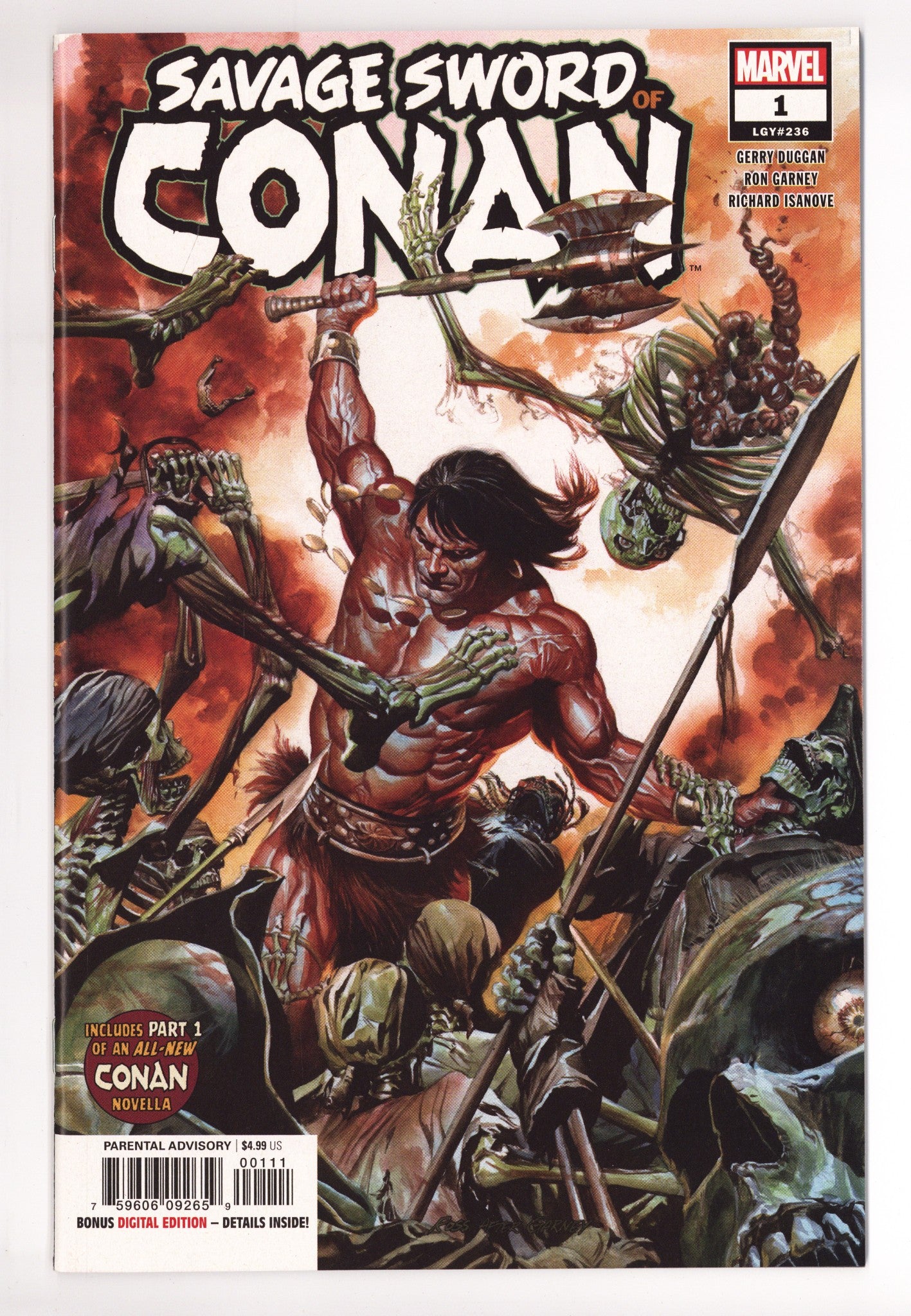 Savage Sword of Conan Vol 2 1 (236) High Grade (2019) 