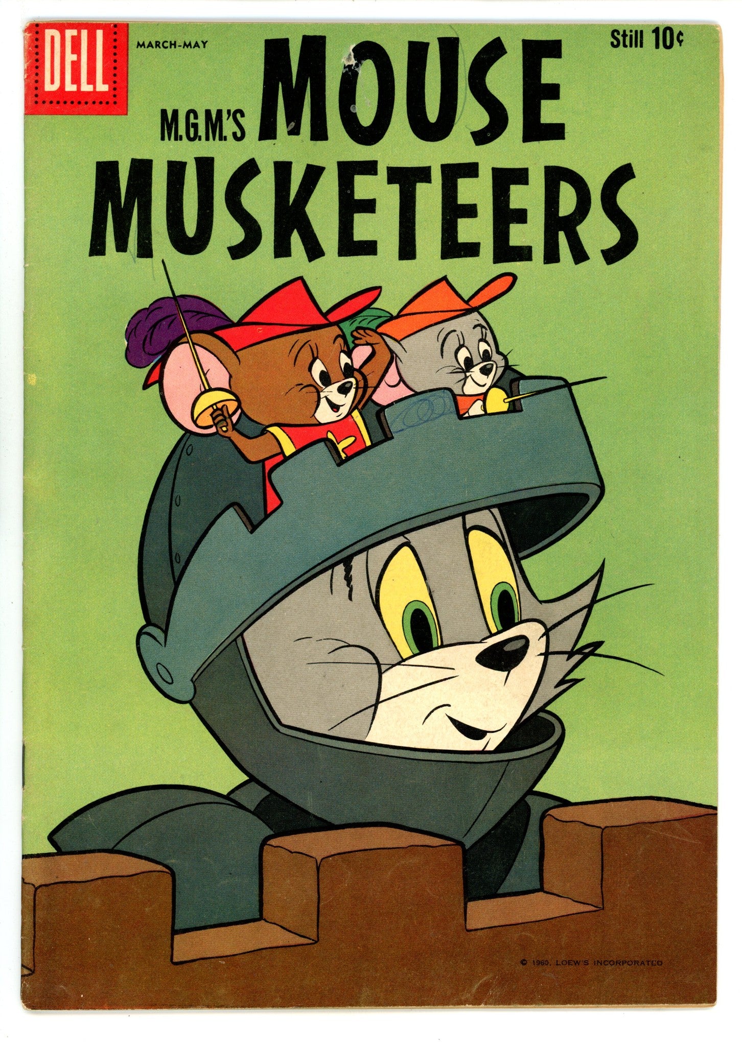 M.G.M.'s Mouse Musketeers 21 VG (4.0) (1960) 