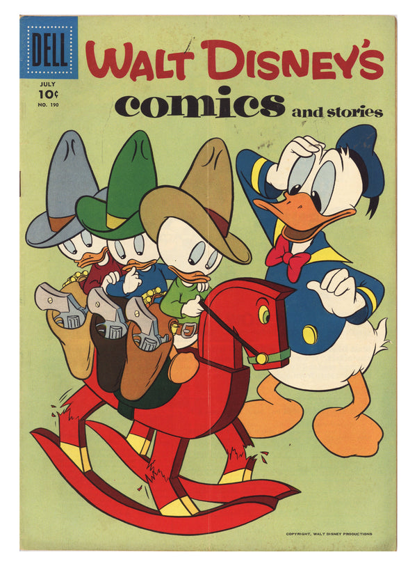 Walt Disney's Comics and Stories Vol 16 10 (190) VG (4.0) (1956)