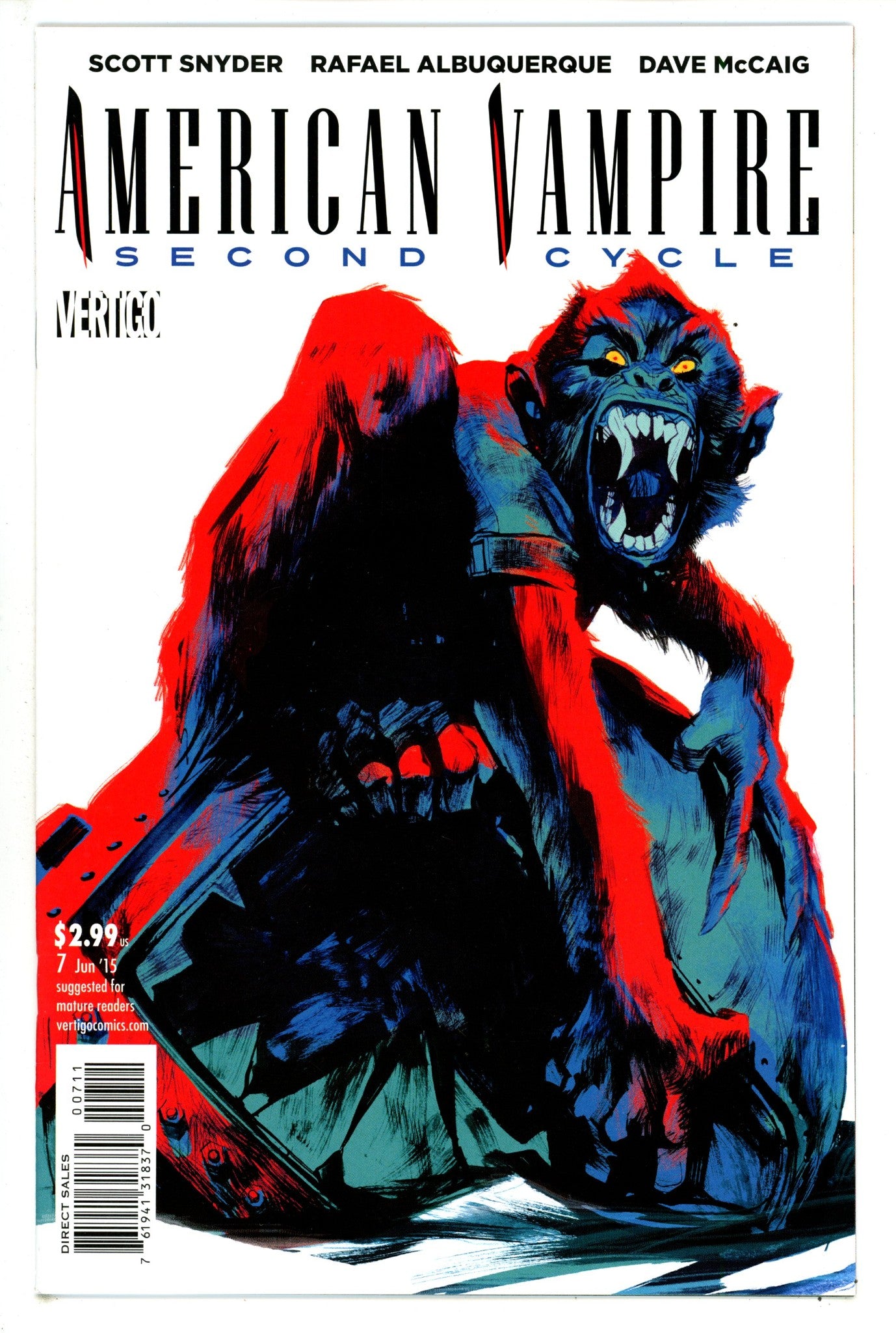 American Vampire: Second Cycle 7 High Grade (2015) 