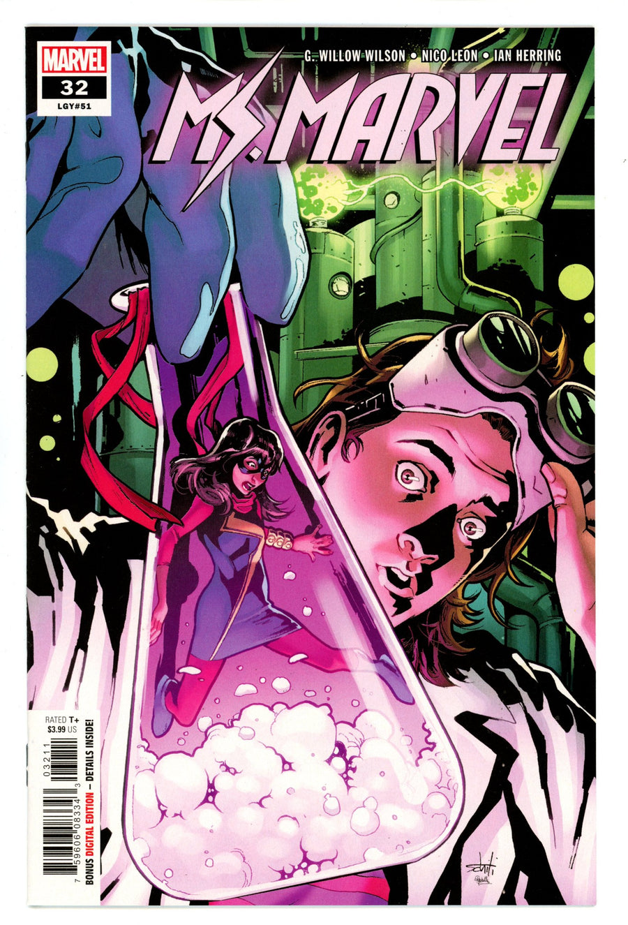 Ms. Marvel Vol 4 32 High Grade (2018) 