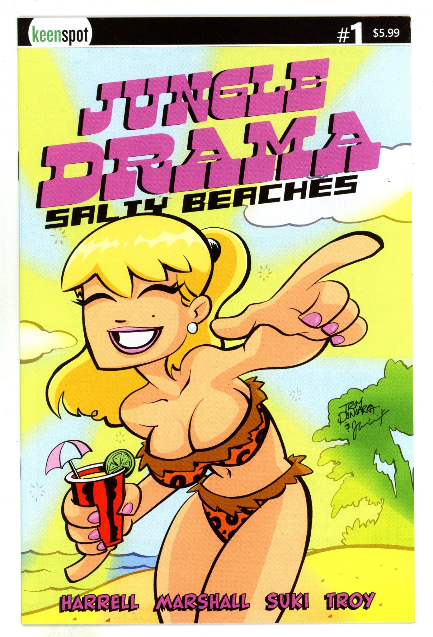 Jungle Drama Salty Beaches 1 Dongarra Variant (2024)