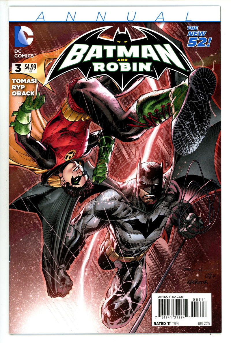 Batman and Robin Annual Vol 2 3 High Grade (2015) 