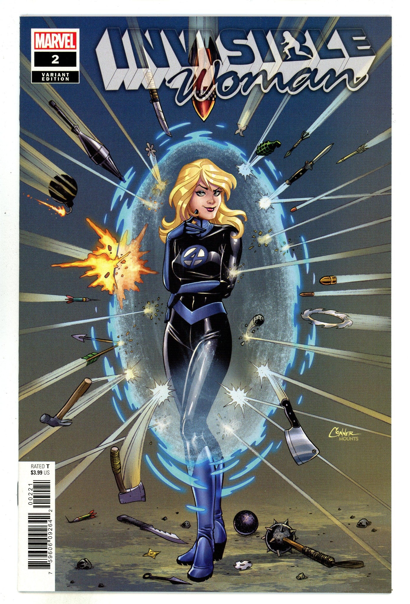 Invisible Woman 2 High Grade (2019) Conner Variant 