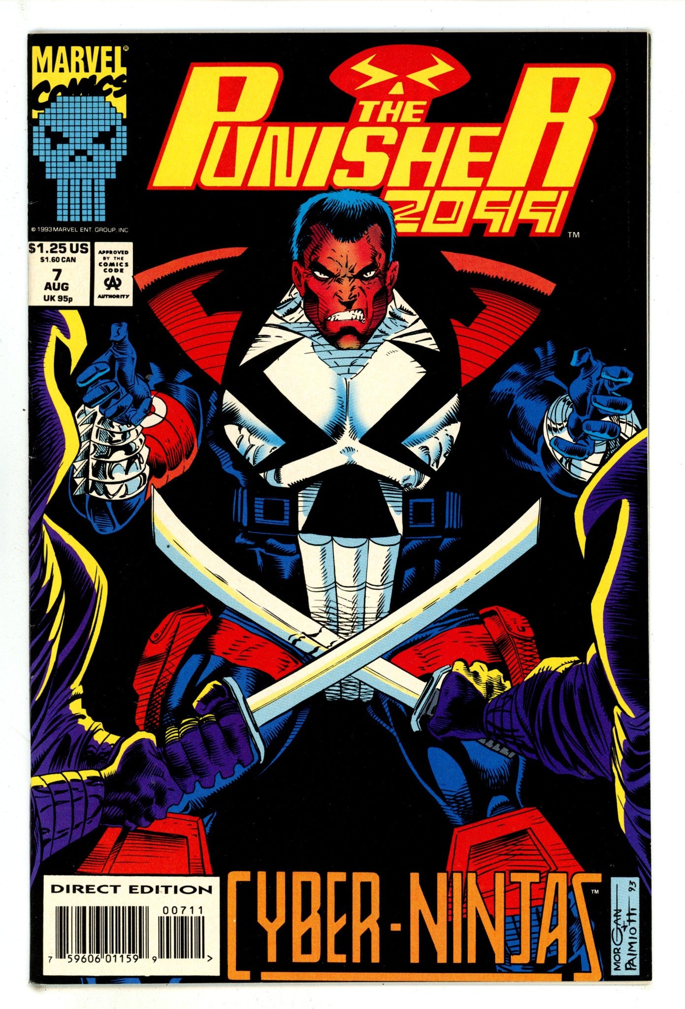 Punisher 2099 Vol 1 7 Mid Grade (1993) 