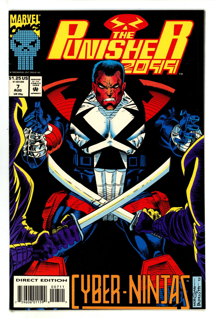 Punisher 2099 Vol 1 7 Mid Grade (1993) 