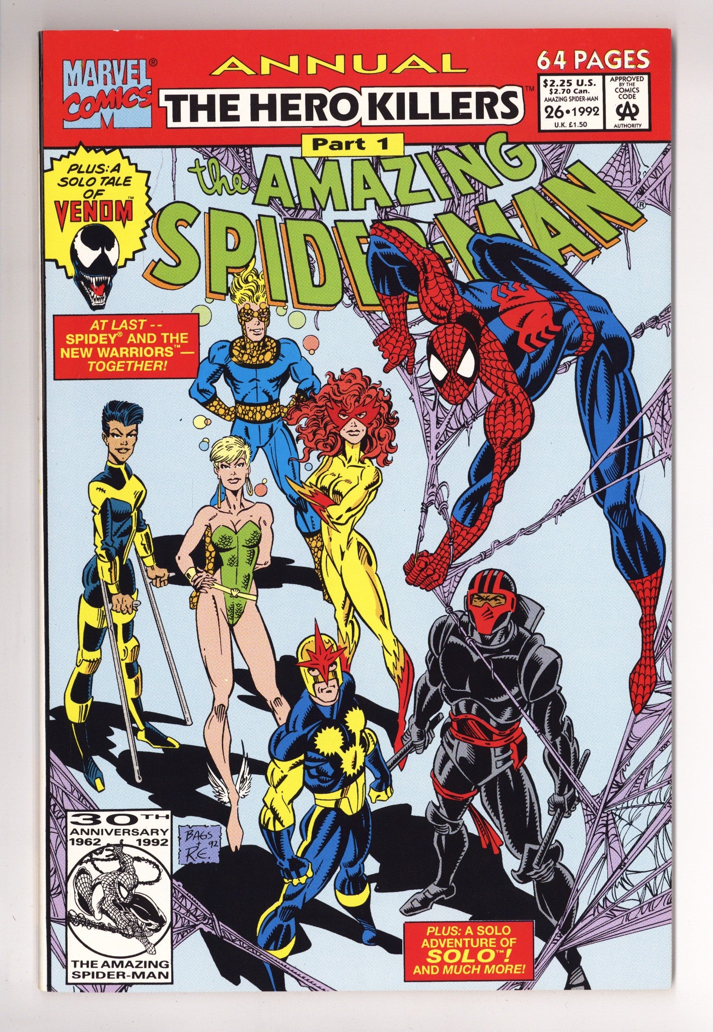 The Amazing Spider-Man Annual Vol 1 26 High Grade (1992) 