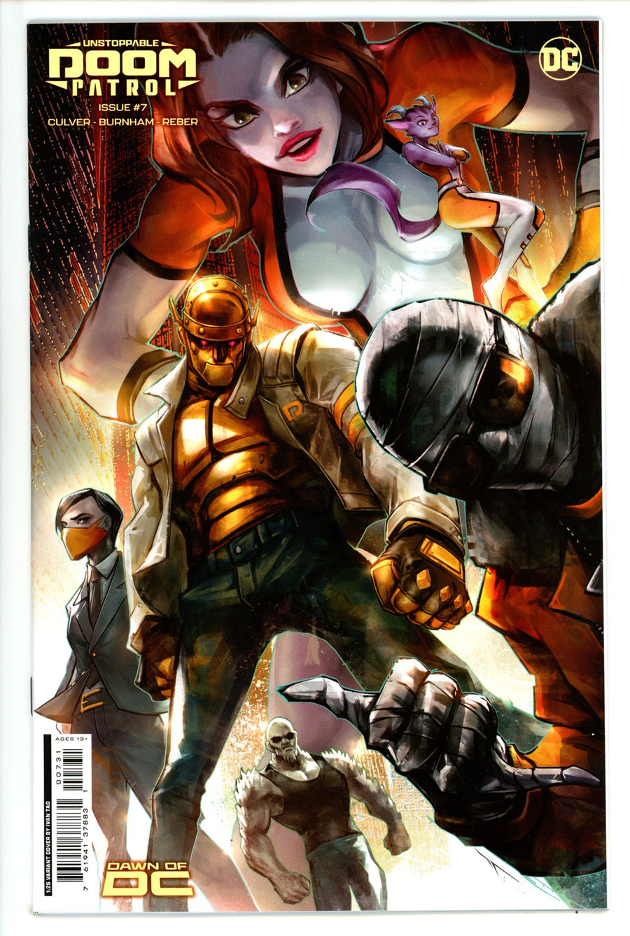 Unstoppable Doom Patrol 7 NM (9.4) (2023) tao Incentive Variant 