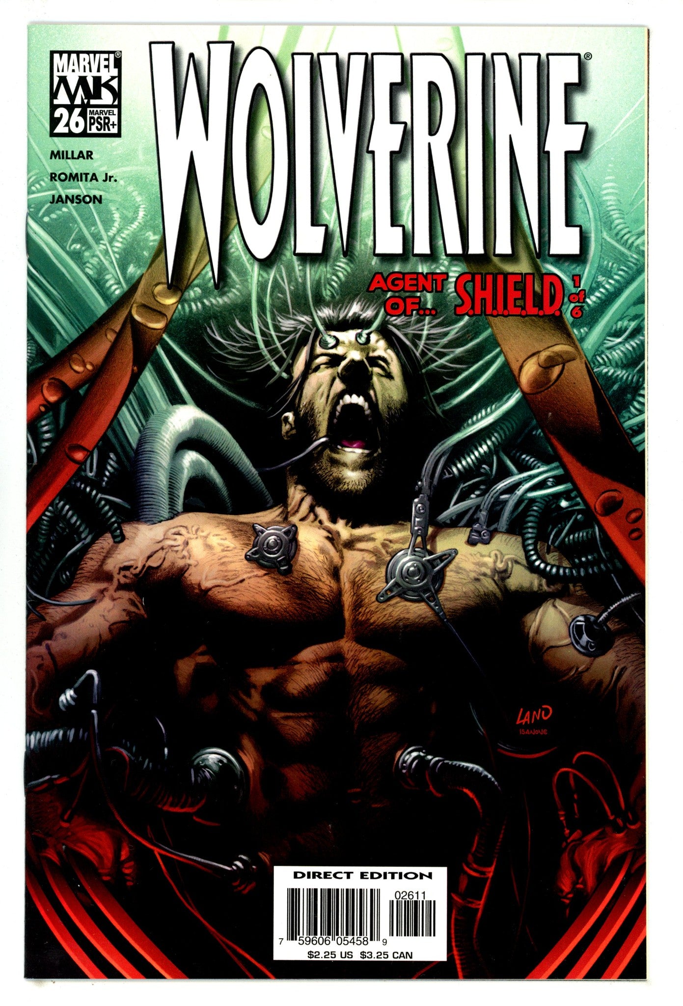 Wolverine Vol 3 26 High Grade (2005) 
