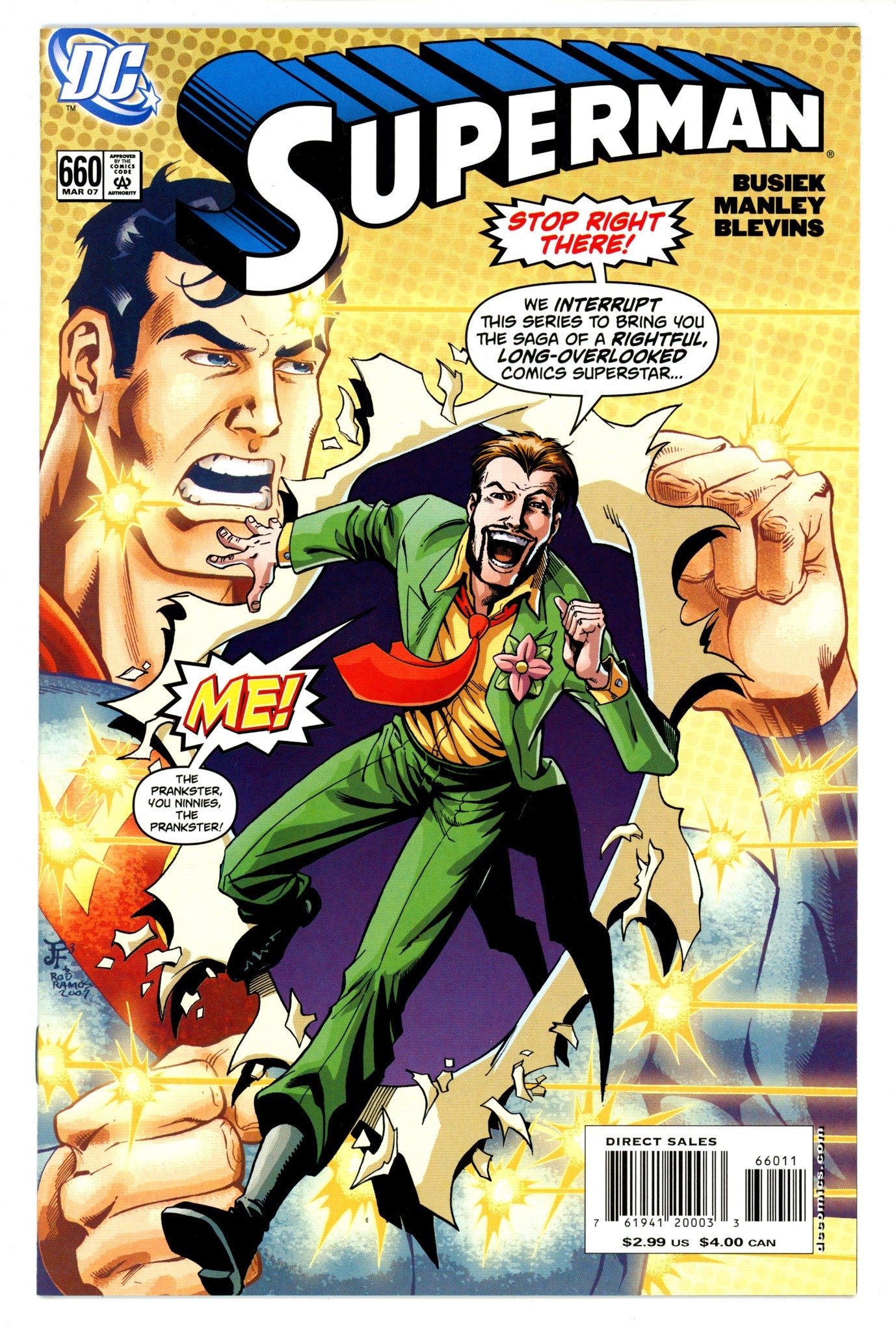 Superman Vol 1 660 High Grade (2007) 