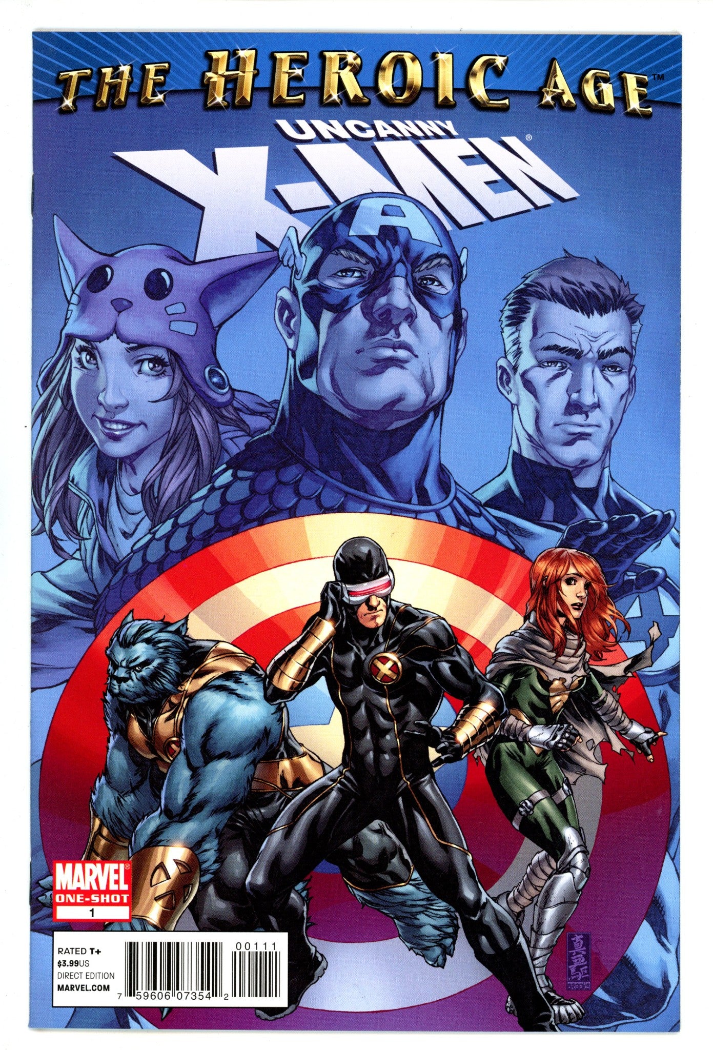 Uncanny X-Men: The Heroic Age (HA) 1 High Grade (2010) 