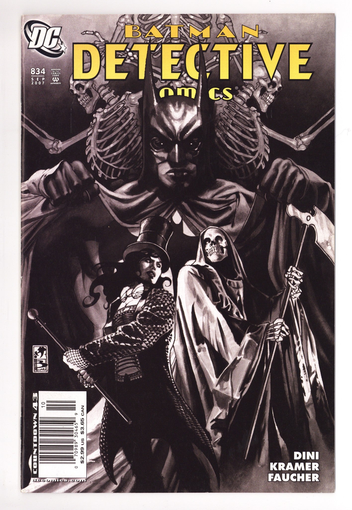 Detective Comics Vol 1 834 FN (6.0) (2007) Newsstand 