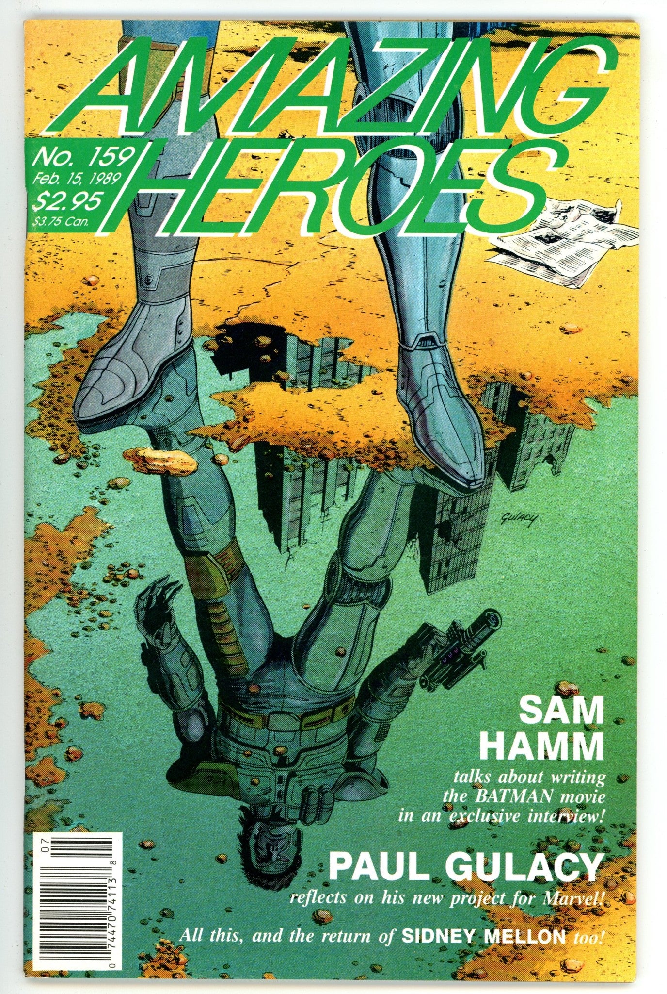 Amazing Heroes   159  Mid Grade   (1989)        