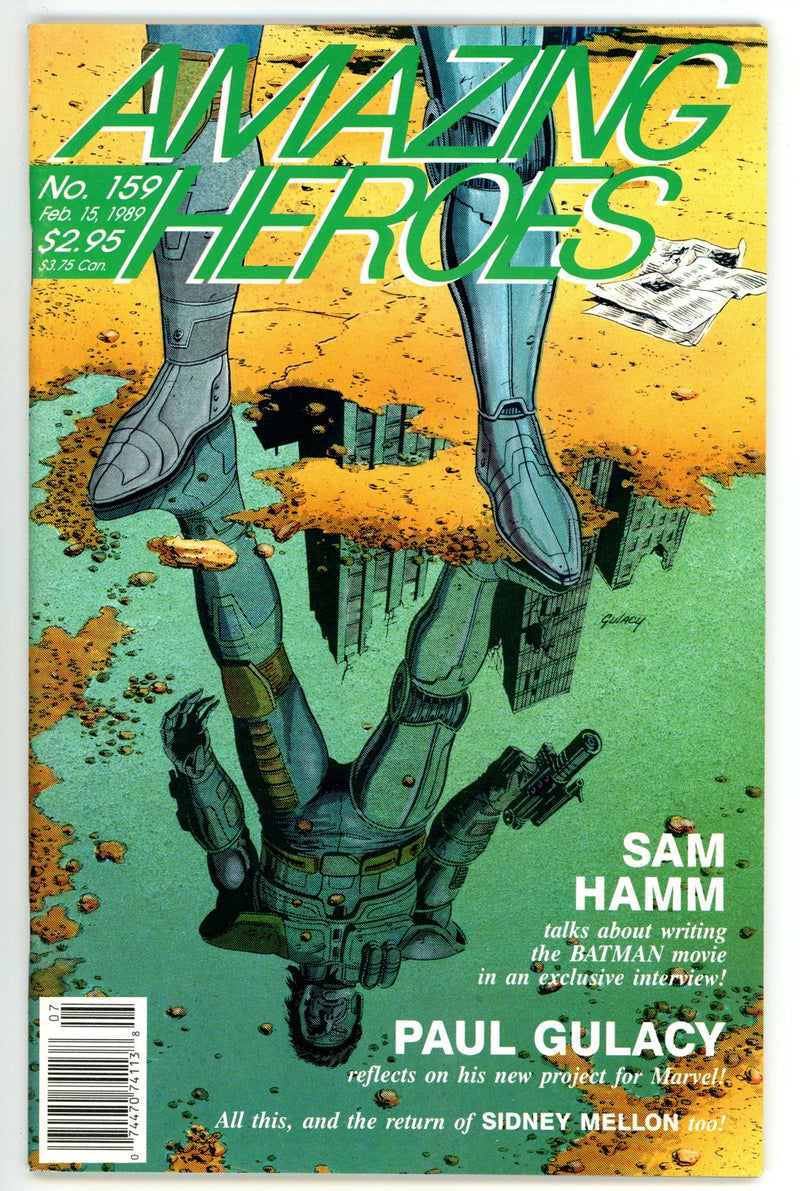 Amazing Heroes   159  Mid Grade   (1989)        