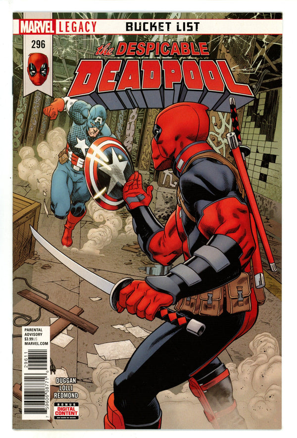 Despicable Deadpool 296 High Grade (2018)