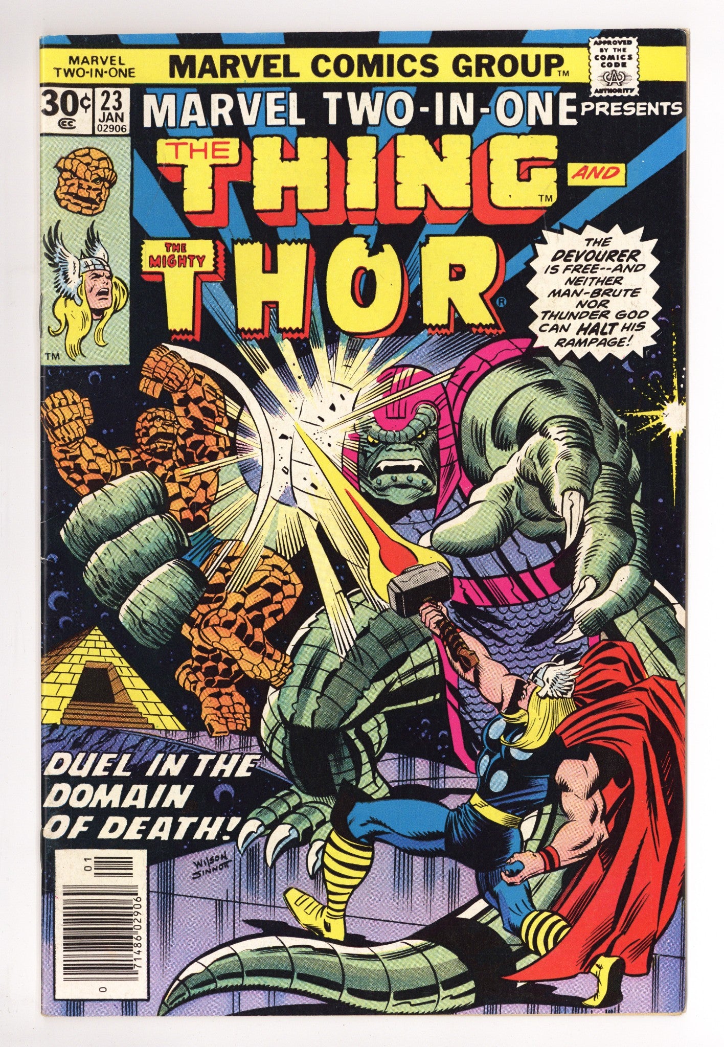 Marvel Two-in-One Vol 1 23 Mid Grade (1977) 