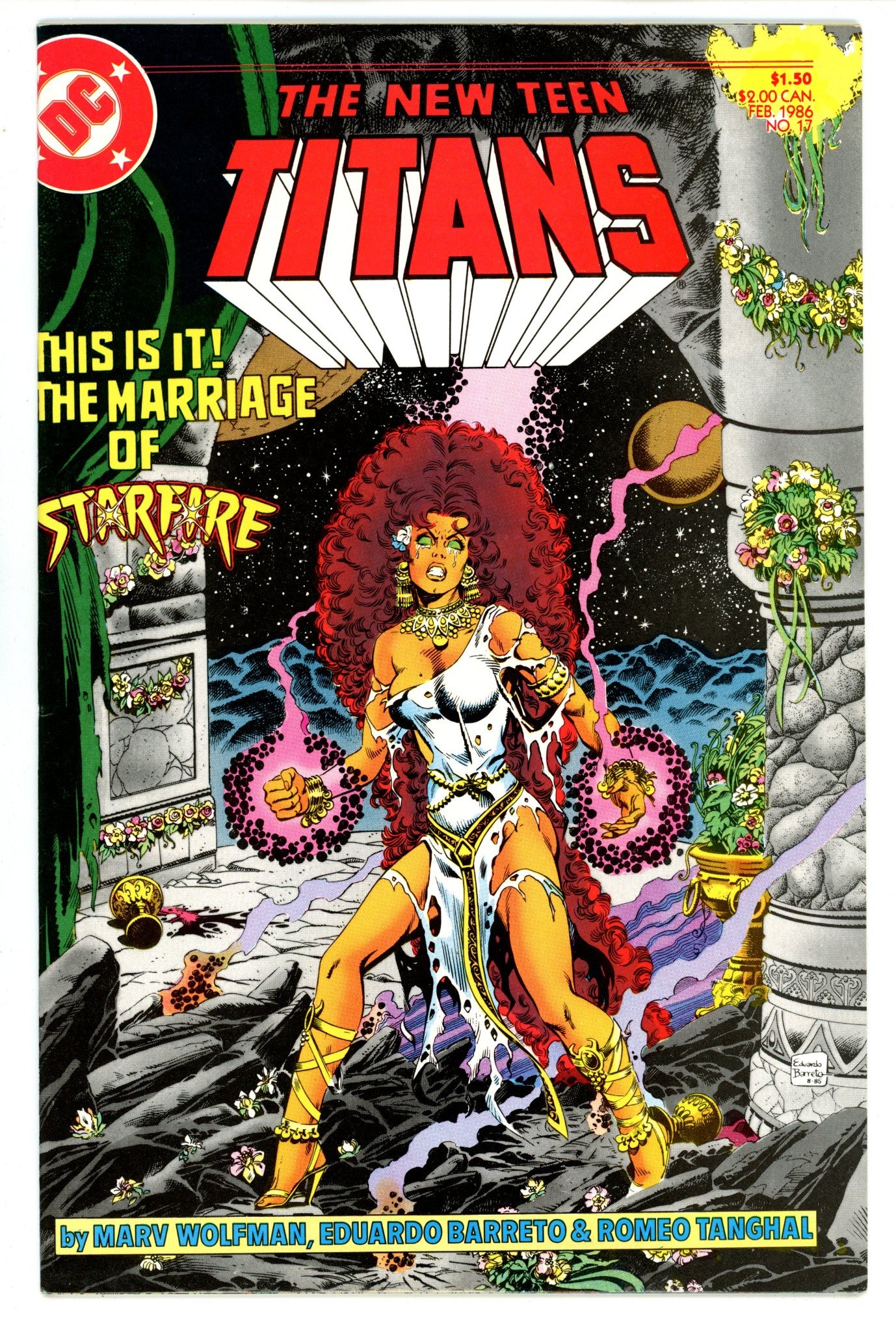 The New Teen Titans Vol 2 17 High Grade (1986) 