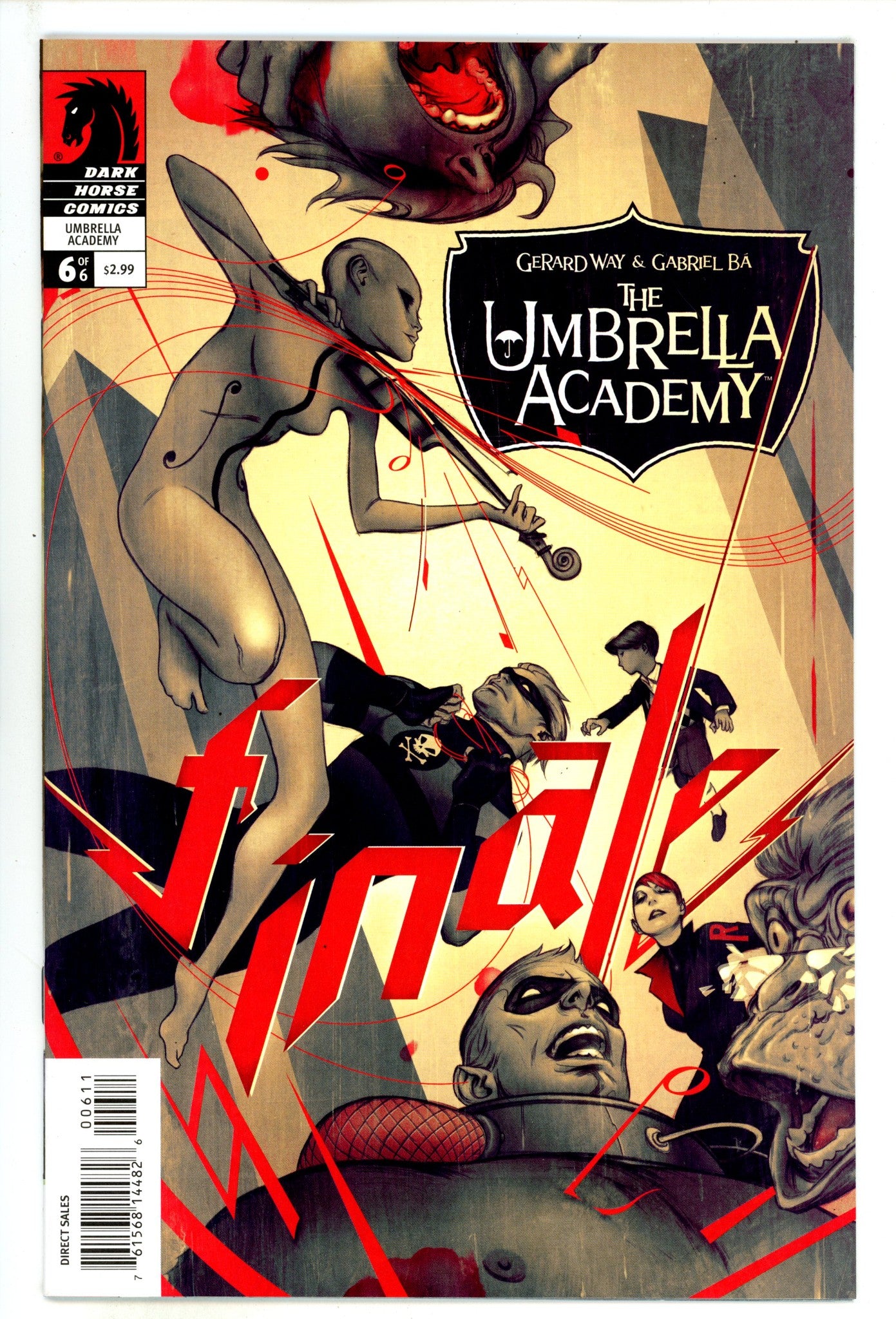 The Umbrella Academy: Apocalypse Suite 6 NM- (9.2) (2008) 