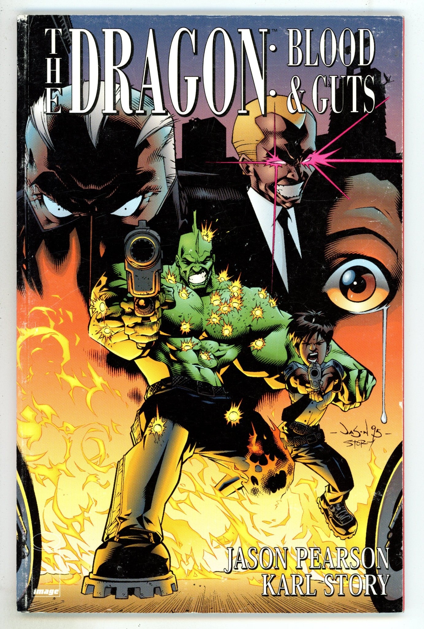 The Dragon: Blood & Guts TPB     Low Grade   (1995)       