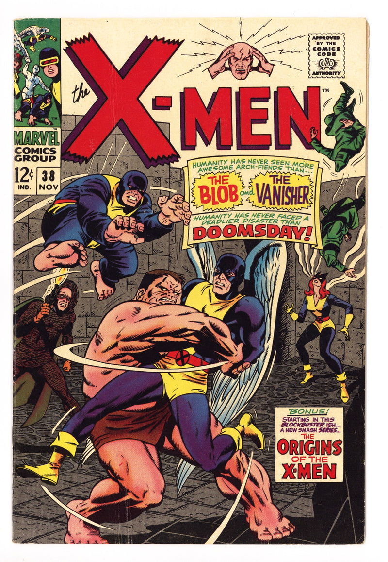 The X-Men Vol 1 38 FN (6.0) (1967) 