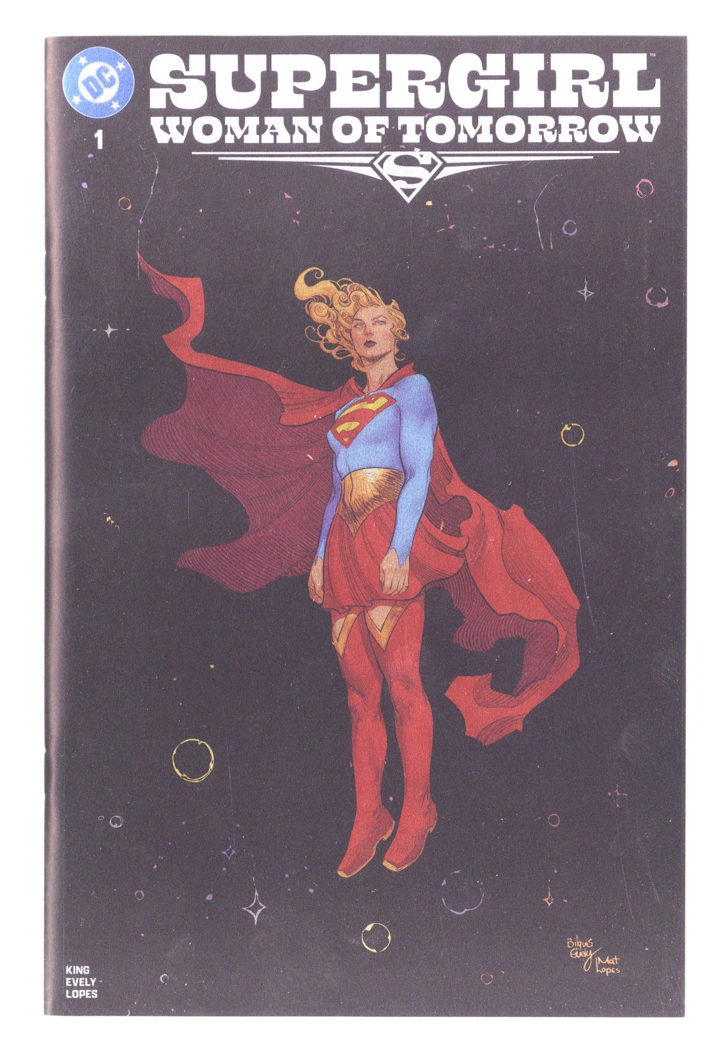 Supergirl: Woman of Tomorrow 1 NM (9.4) (2025) Evely Foil Exclusive Variant 