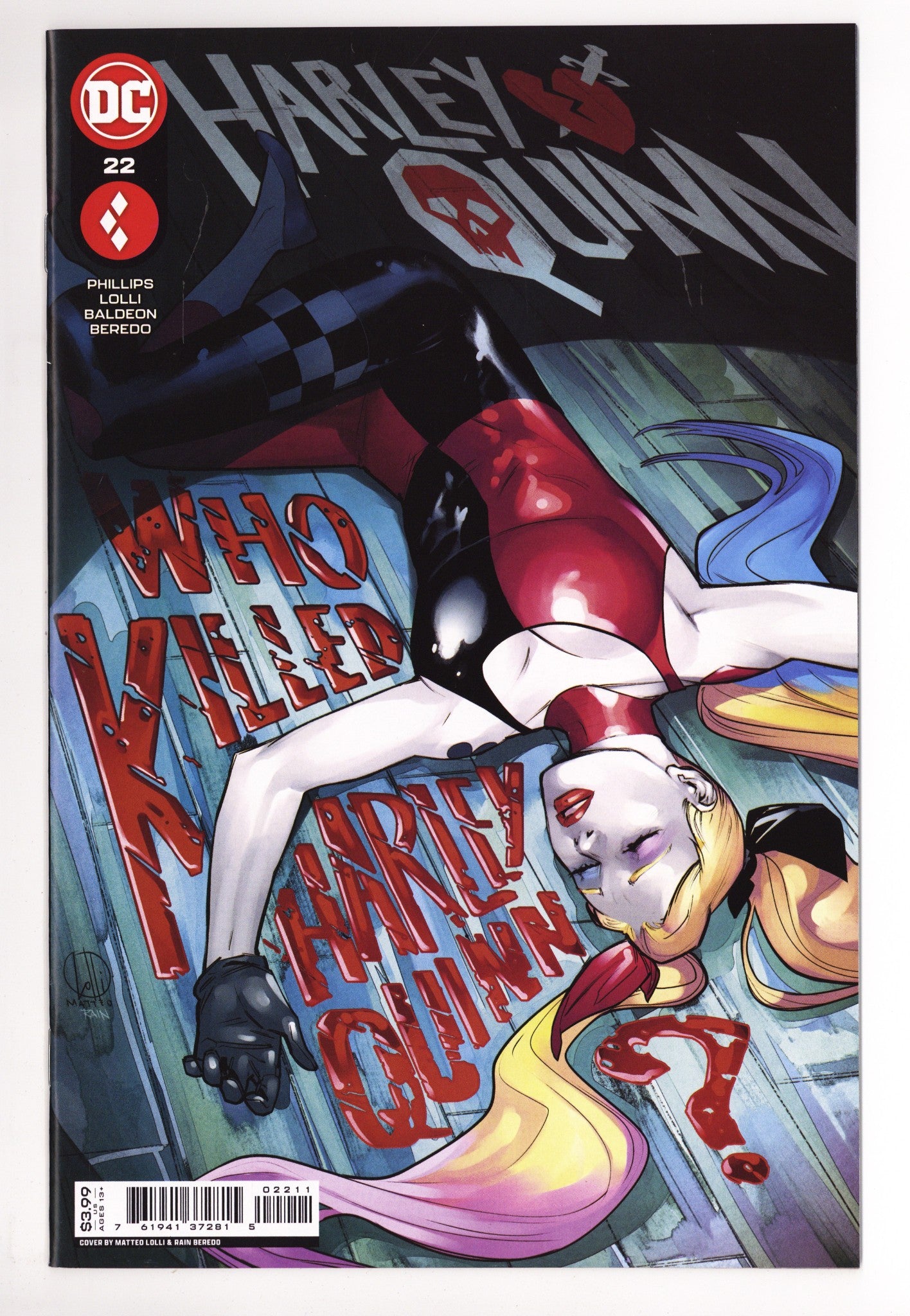 Harley Quinn Vol 4 22  High Grade   (2022)        