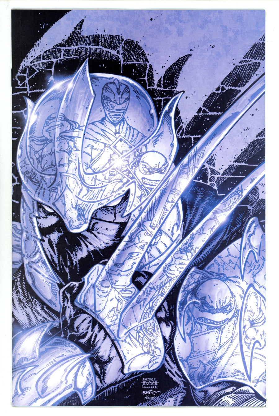 Mighty Morphin Power Rangers / Teenage Mutant Ninja Turtles Ii B&W Ed 1 Eastman Variant (2023)