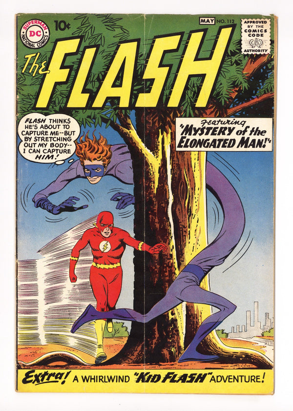 The Flash Vol 1 112 VG (4.0) (1960)