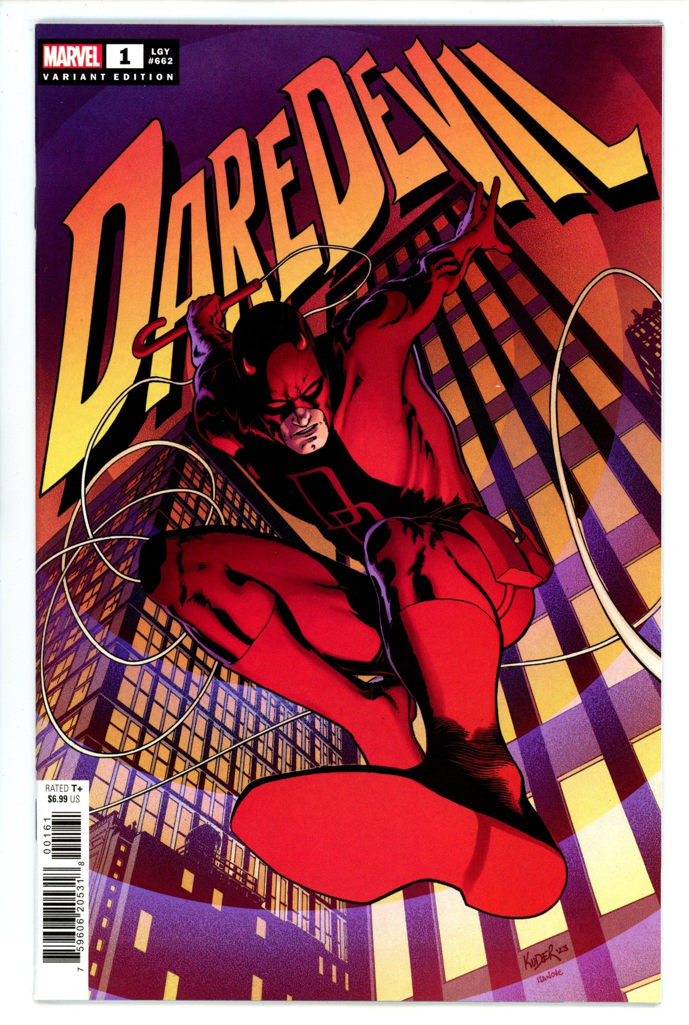 Daredevil Vol 8 1 High Grade (2023) Kuder Variant 