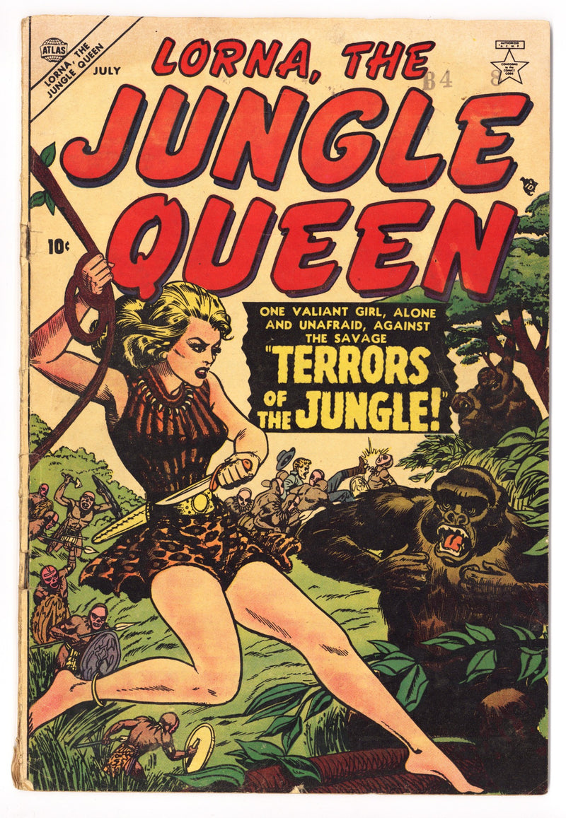 Lorna the Jungle Queen 1 VG- (3.5) (1953) 