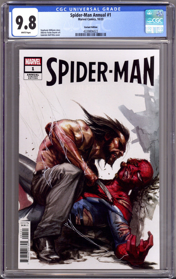 Spider-Man Annual Vol 4 1 CGC 9.8 (NM/M) (2023) Dell'Otto Variant