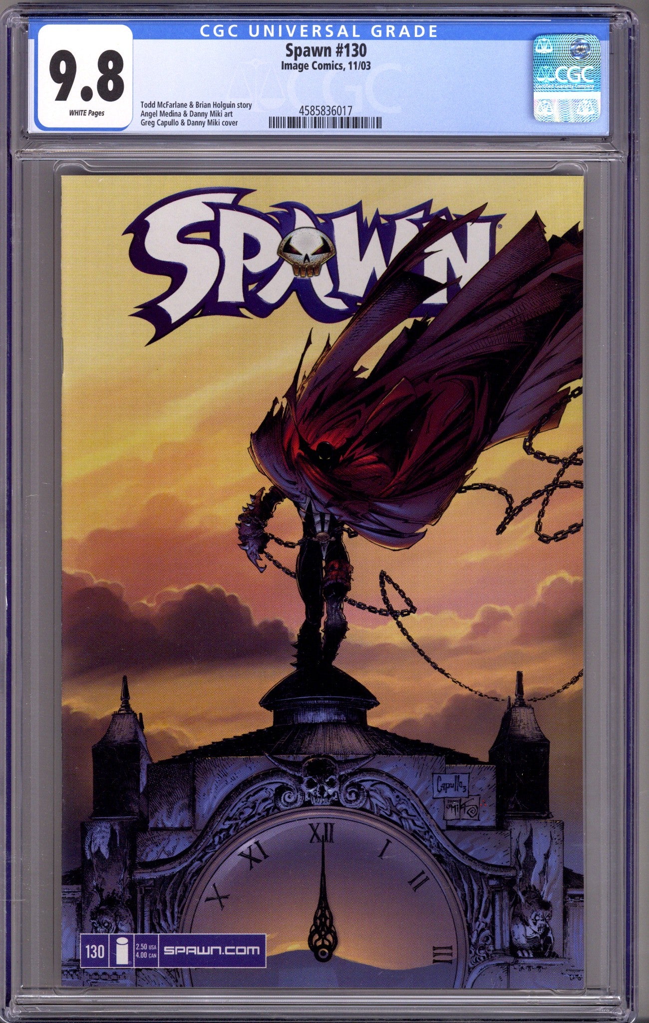Spawn 130 CGC 9.8 (NM/M) (2003)