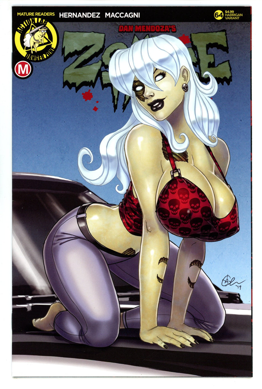 Zombie Tramp Vol 3 64 VF+ (8.5) (2019) Harrigan Variant 