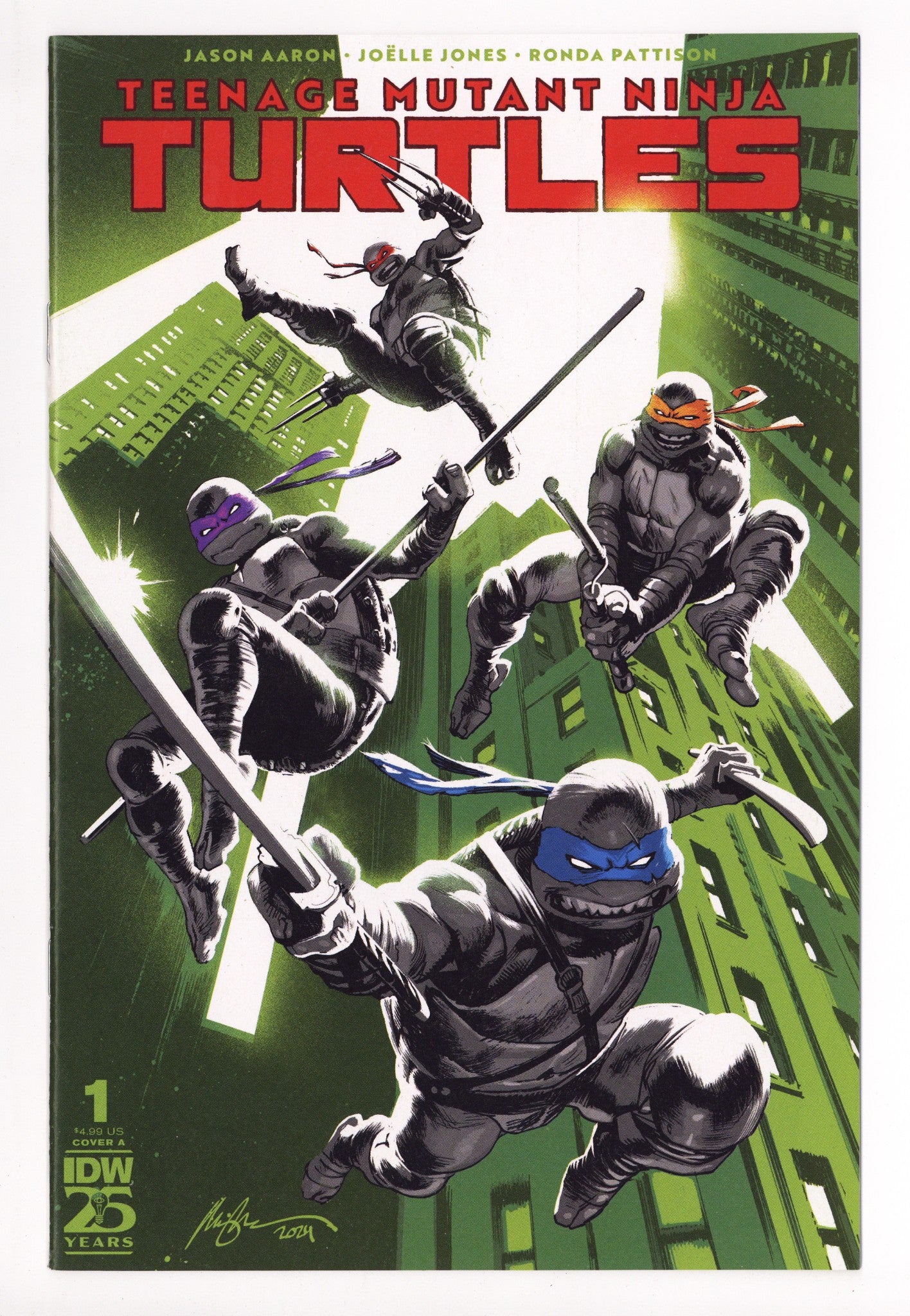 Teenage Mutant Ninja Turtles Vol 6 1 High Grade (2024) 