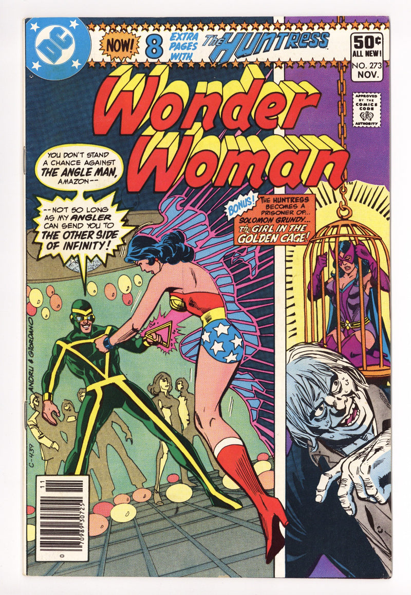 Wonder Woman Vol 1 273 Mid Grade (1980) Newsstand 