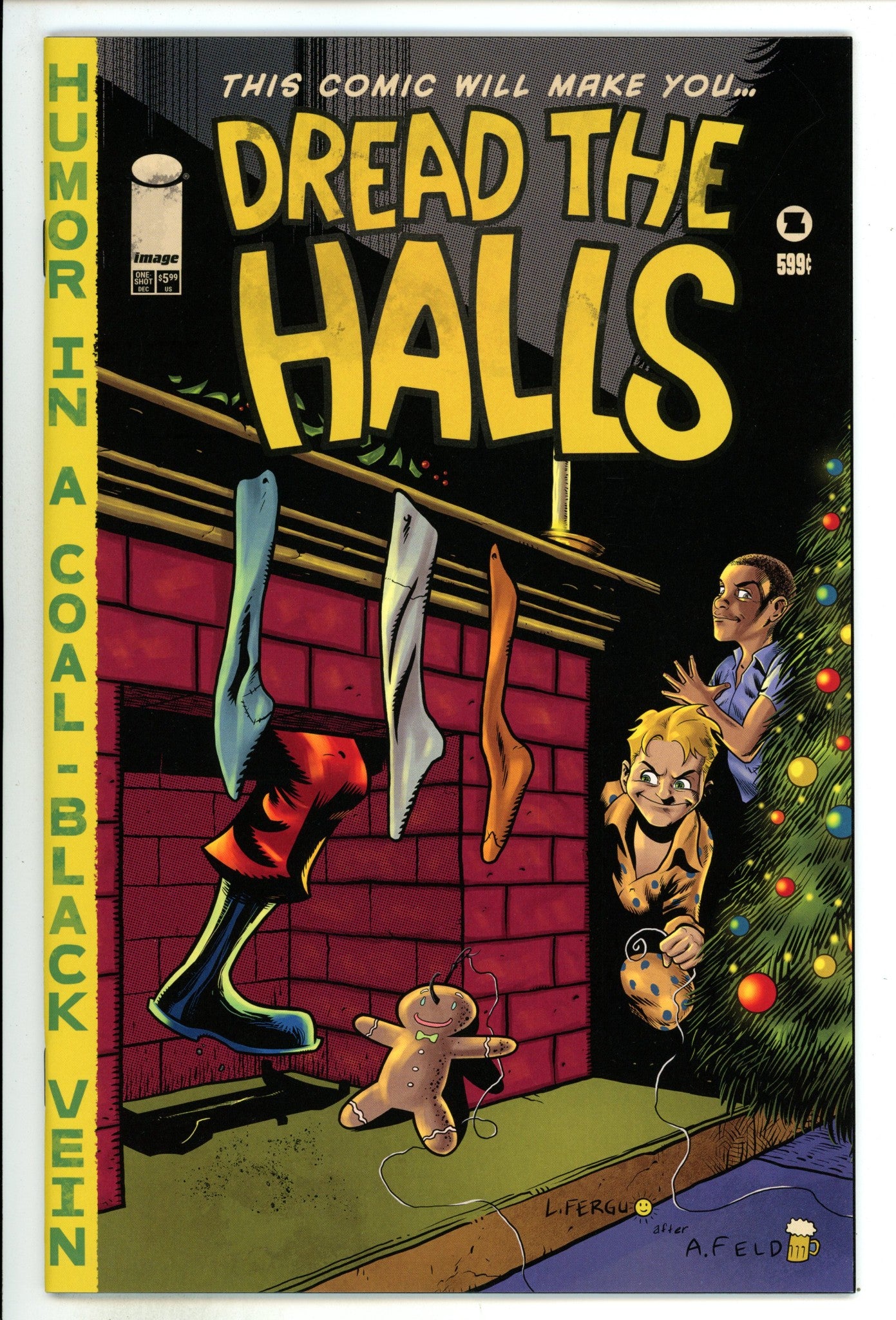 Dread the Halls 1 NM (9.4) (2024) Ferguson Incentive Variant 