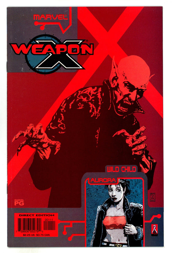 Weapon X: The Draft - Wild Child 1 High Grade (2002)