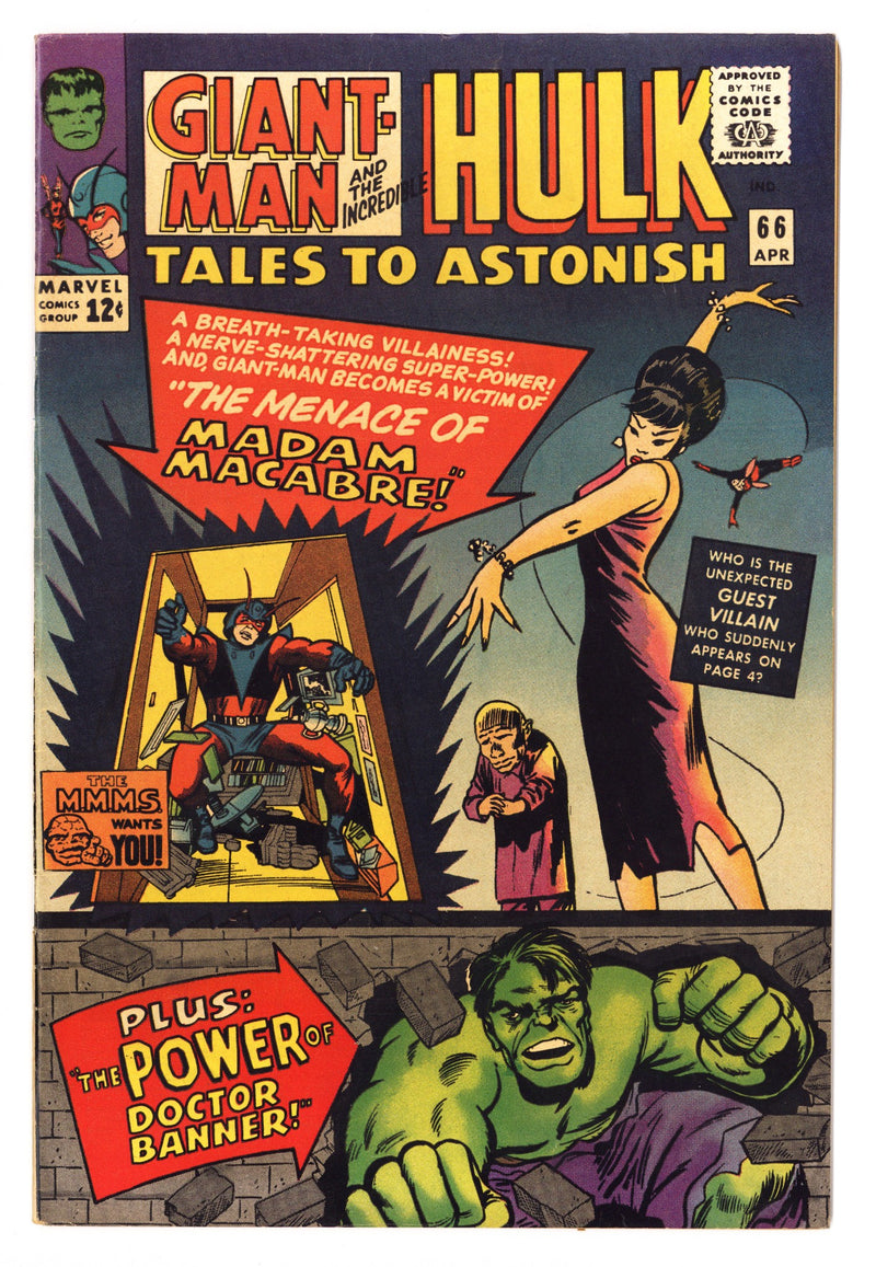 Tales to Astonish Vol 1 66 VF (8.0) (1965) 