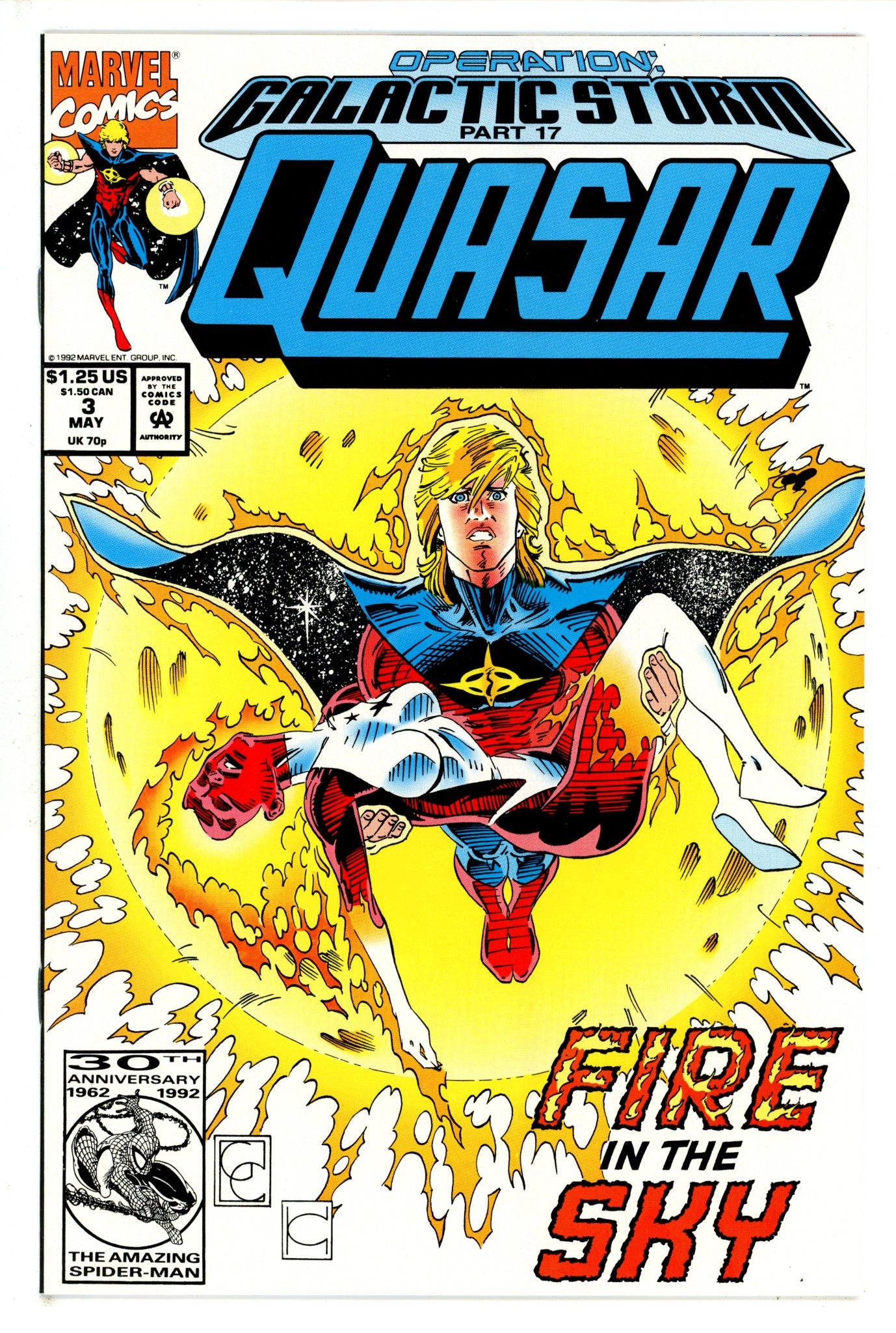 Quasar 34 (3) Error VF/NM (1992)