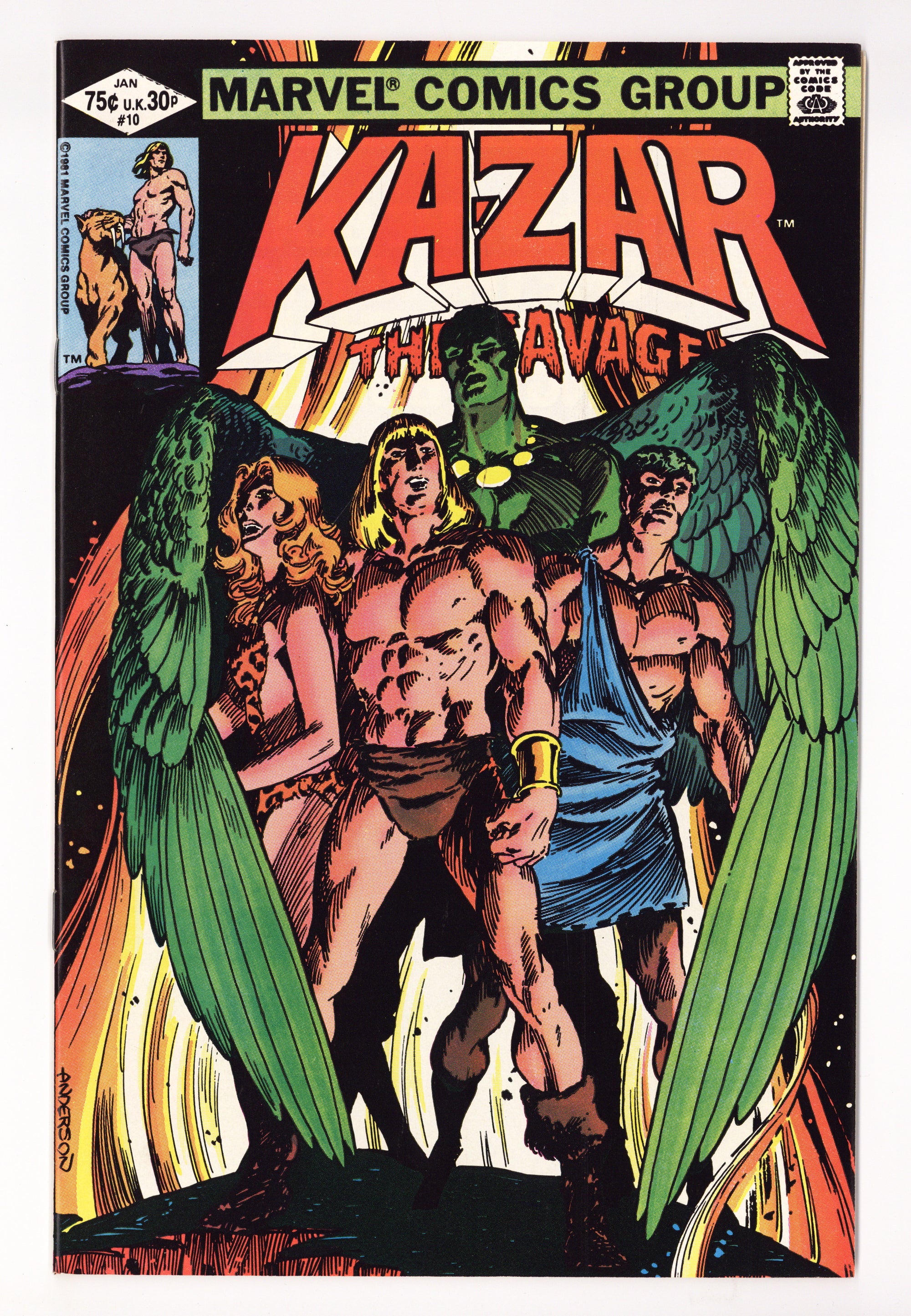 Ka-Zar the Savage Vol 3 10 High Grade (1981) 