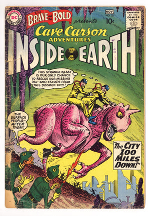The Brave and the Bold Vol 1 32 PR (0.5) Back Cover Missing (1960)