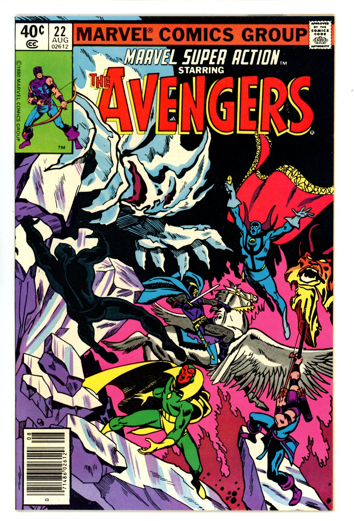 Marvel Super Action Vol 2 22 NM- (9.2) (1980) Newsstand 