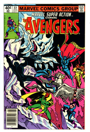 Marvel Super Action Vol 2 22 NM- (9.2) (1980) Newsstand 