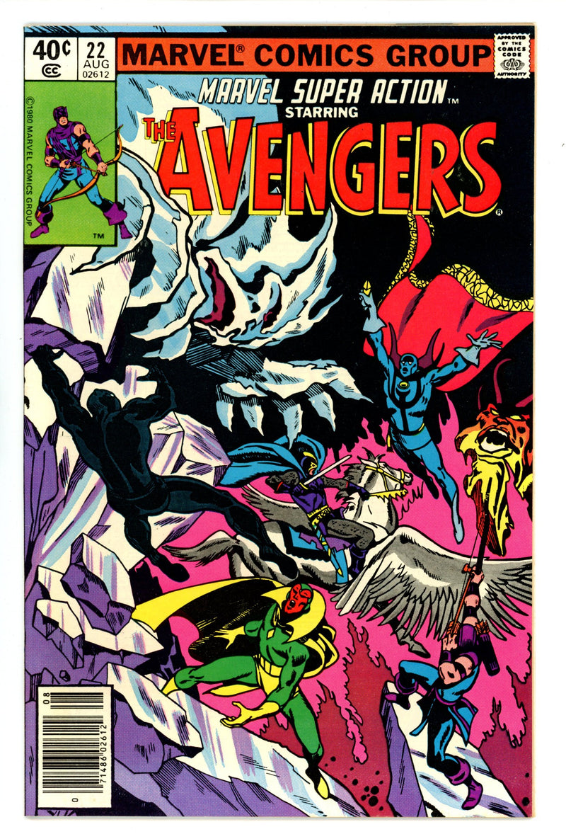 Marvel Super Action Vol 2 22 NM- (9.2) (1980) Newsstand 